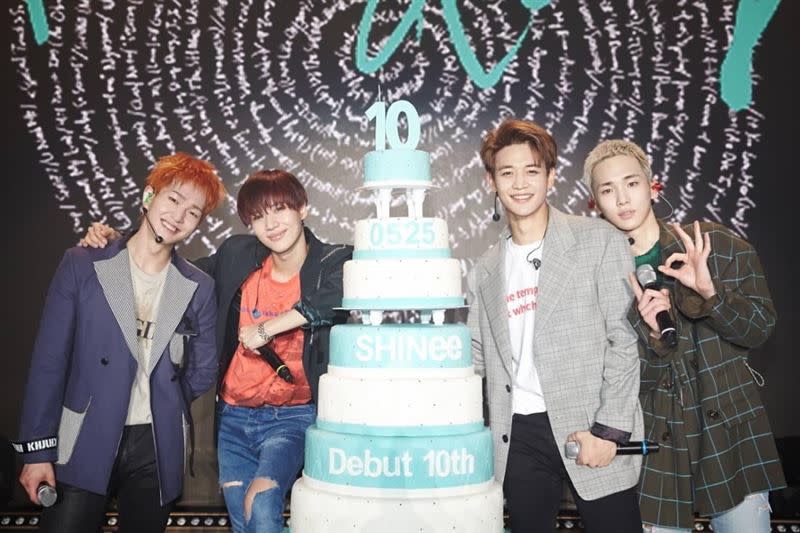 韓團SHINee即將在5月25日迎來成軍15週年的日子。（圖／翻攝自SHINee IG）