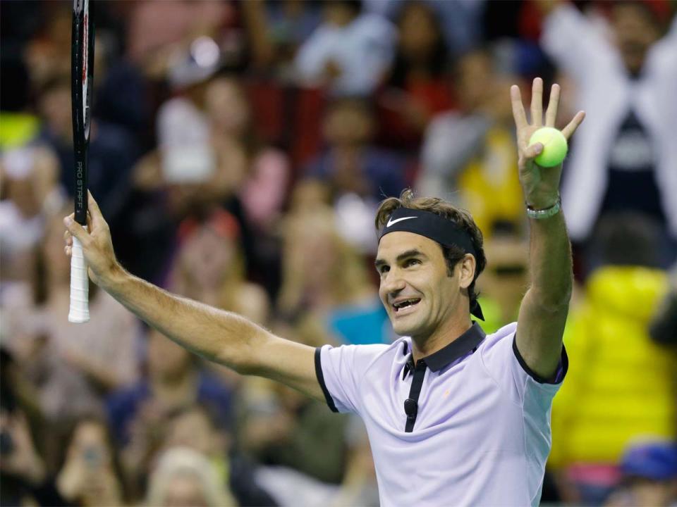 Platz 4: Spiel, Satz und Geld – davon hat Roger Federer nämlich eine ganze Menge. Der Tennisspieler kann sich laut "Forbes" über 64 Millionen US-Dollar freuen. (Bild-Copyright: Ted S. Warren/AP Photo)