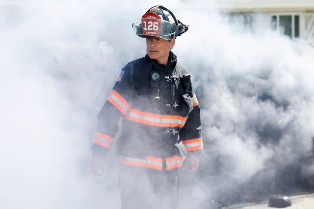 <p>FOX via Getty</p> Rob Lowe on '9-1-1: Lone Star'