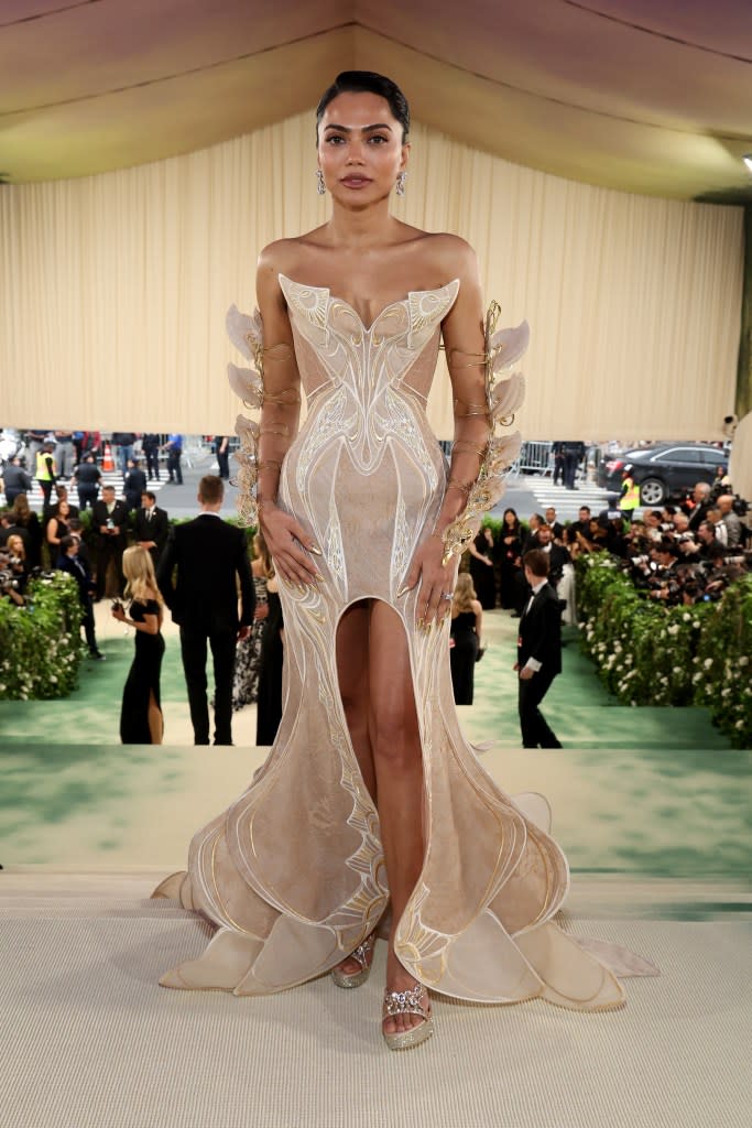 The Harvard graduate endeavored to make her Met Gala debut special. Getty Images for The Met Museum/Vogue