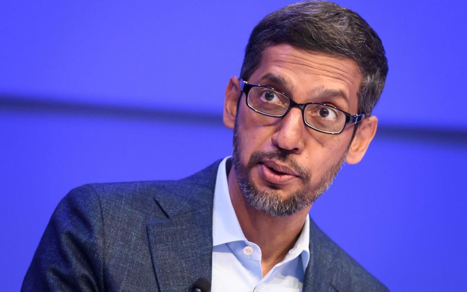 Sundar Pichai Google Alphabet - FABRICE COFFRINI/AFP via Getty Images