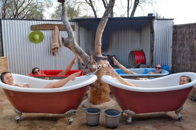 Artesian Mud Bath, Eulo, Queensland