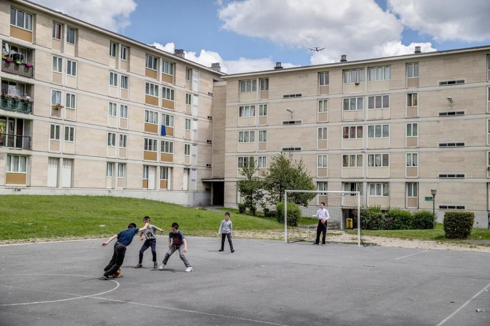 Children play in the Jewish quarter of Sarcelles, France. | Magnus Wennman for TIME