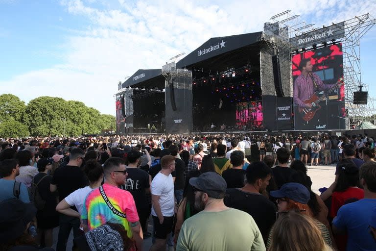 El trazado del festival permite moverse cómodamente dentro del predio