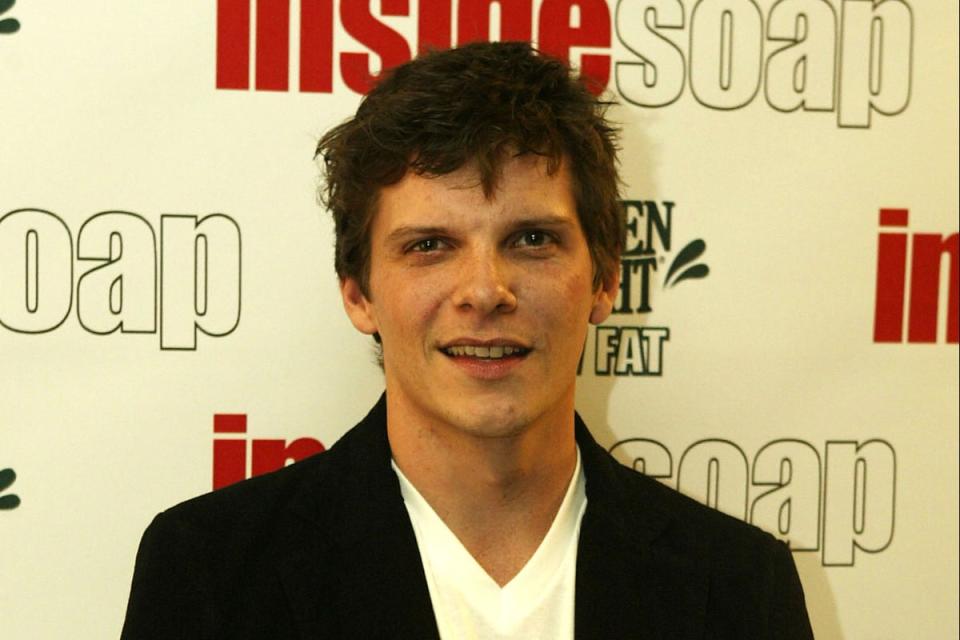 Nigel Harman at the Inside Soap Awards in 2003 (Getty Images)