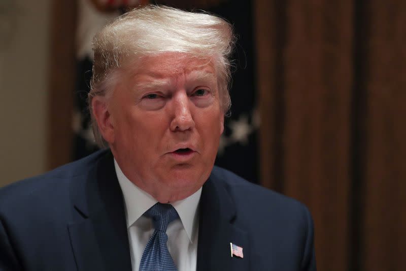 FILE PHOTO: U.S. President Trump hosts luncheon with UN Security Council representatives at the White House in Washington