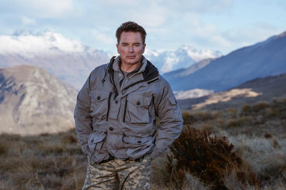 Pictured: John Barrowman - Celebrity SAS: Who Dares Wins S6. (Channel 4)