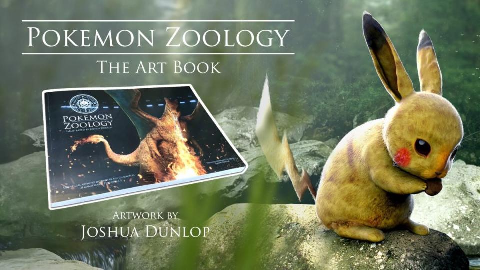 Realistic Pokemon Art Book - Pikachu