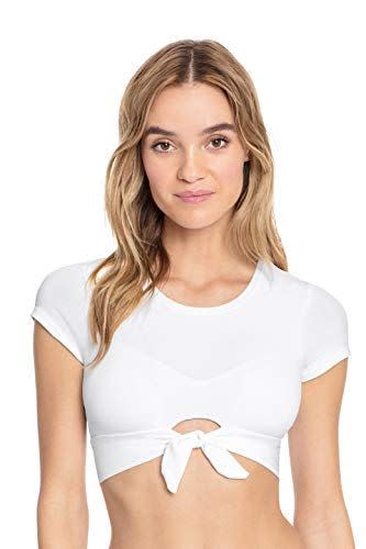 10) Ava Knot Front Tee Bikini Top