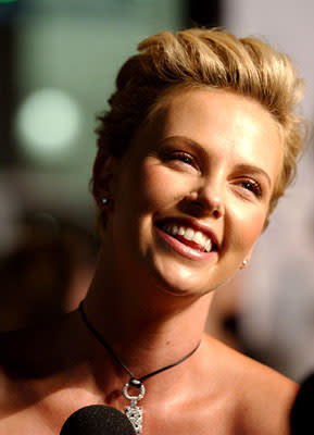 Charlize Theron at the LA premiere of Warner Bros. Pictures' North Country