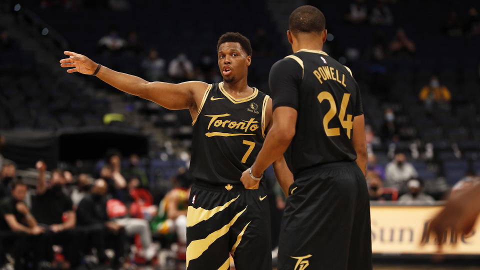 Rumors continue to swirl around Kyle Lowry and Norman Powell ahead of Thursday's NBA trade deadline. (Photo by Scott Audette/NBAE via Getty Images)