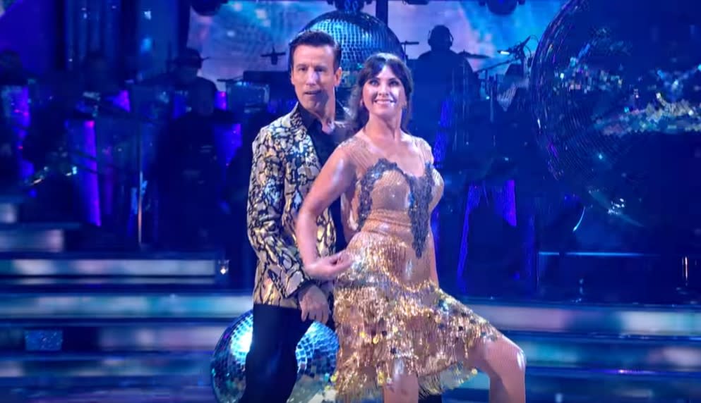 Anton Du Beke and Emma Barton in 'Strictly Come Dancing' (BBC)