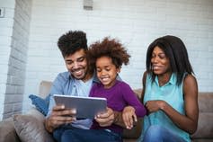 <span class="caption">Research shows that parents are too often unequipped to apply adequate online controls.</span> <span class="attribution"><a class="link " href="https://www.shutterstock.com/download/confirm/616084949?src=uoB5c6AWbUJlaNr84FN51A-1-24&size=huge_jpg" rel="nofollow noopener" target="_blank" data-ylk="slk:Shutterstock;elm:context_link;itc:0;sec:content-canvas">Shutterstock</a></span>