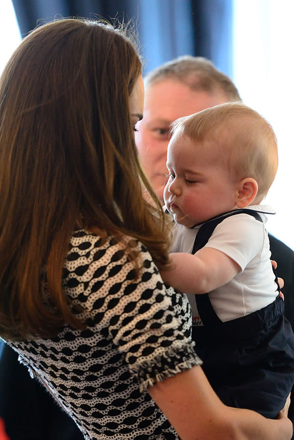 Prince George In Pictures