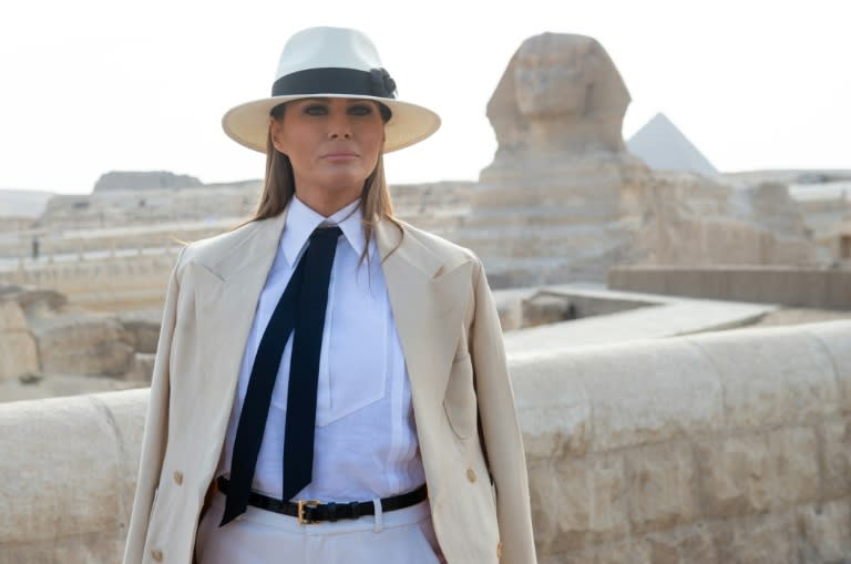 Melania Trump's African tour in October 2028 served to bring her out of her husband's shadow, but still left many mysteries about the first lady