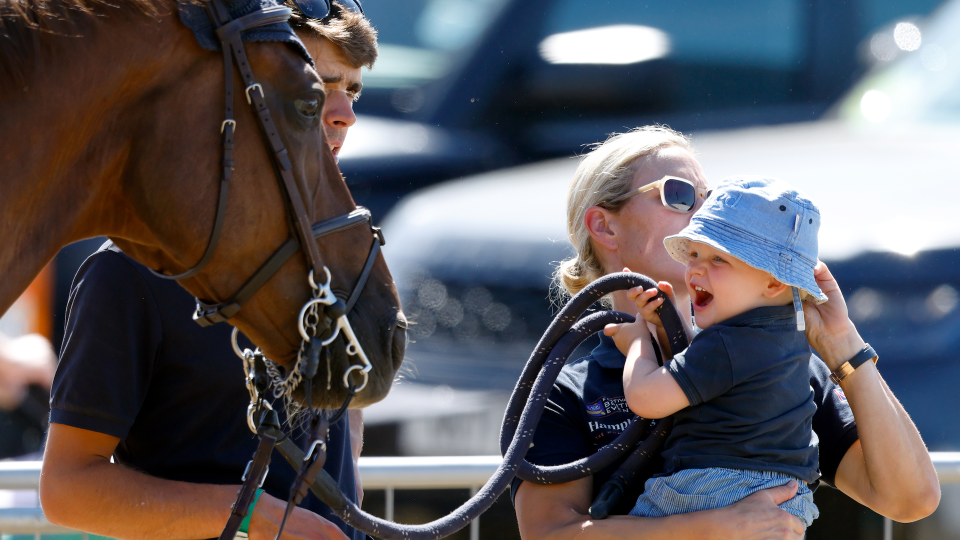 Lucas Tindall at Gatcombe Park