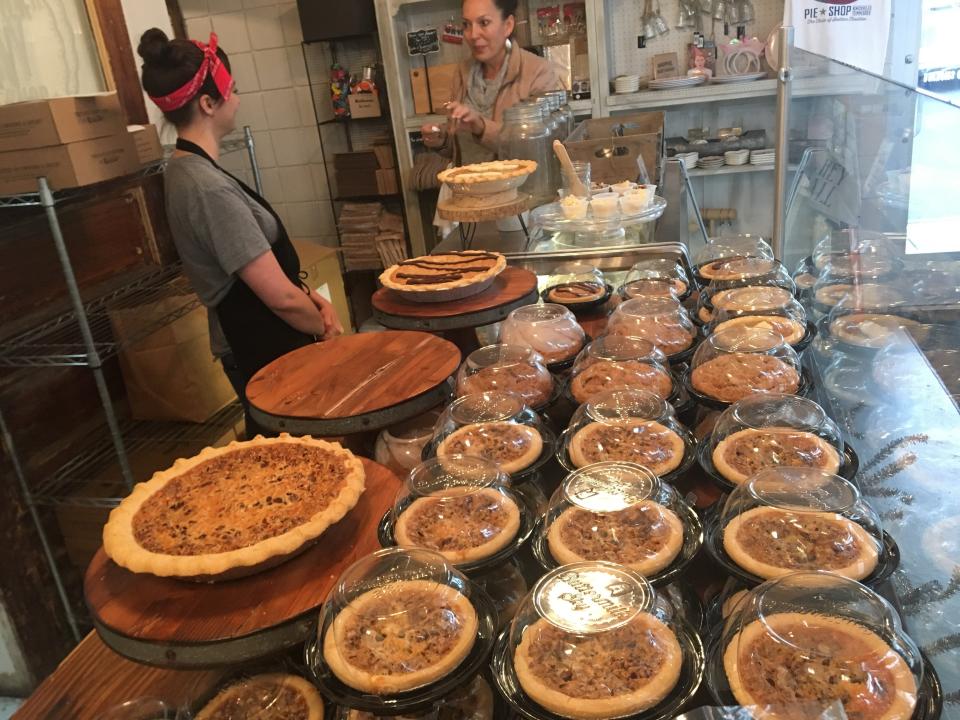 Buttermilk Sky Pie Shop in Bearden will add to its usual selection of pies with a special cherry pie available across Valentine's Day.