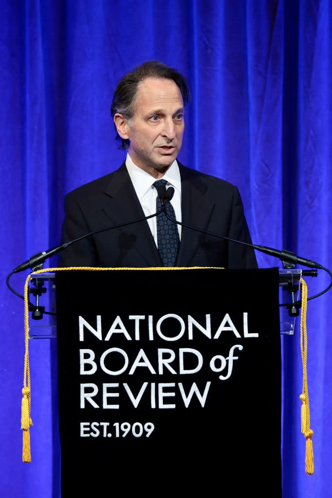 Andrew Weissmann speaks onstage during the National Board Of Review 2023 Awards Gala. Getty Images for National Board of Review