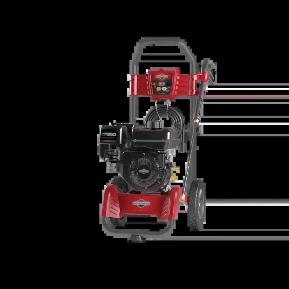 Briggs & Stratton 3000 PSI Gas Pressure Washer. Image via Canadian Tire.