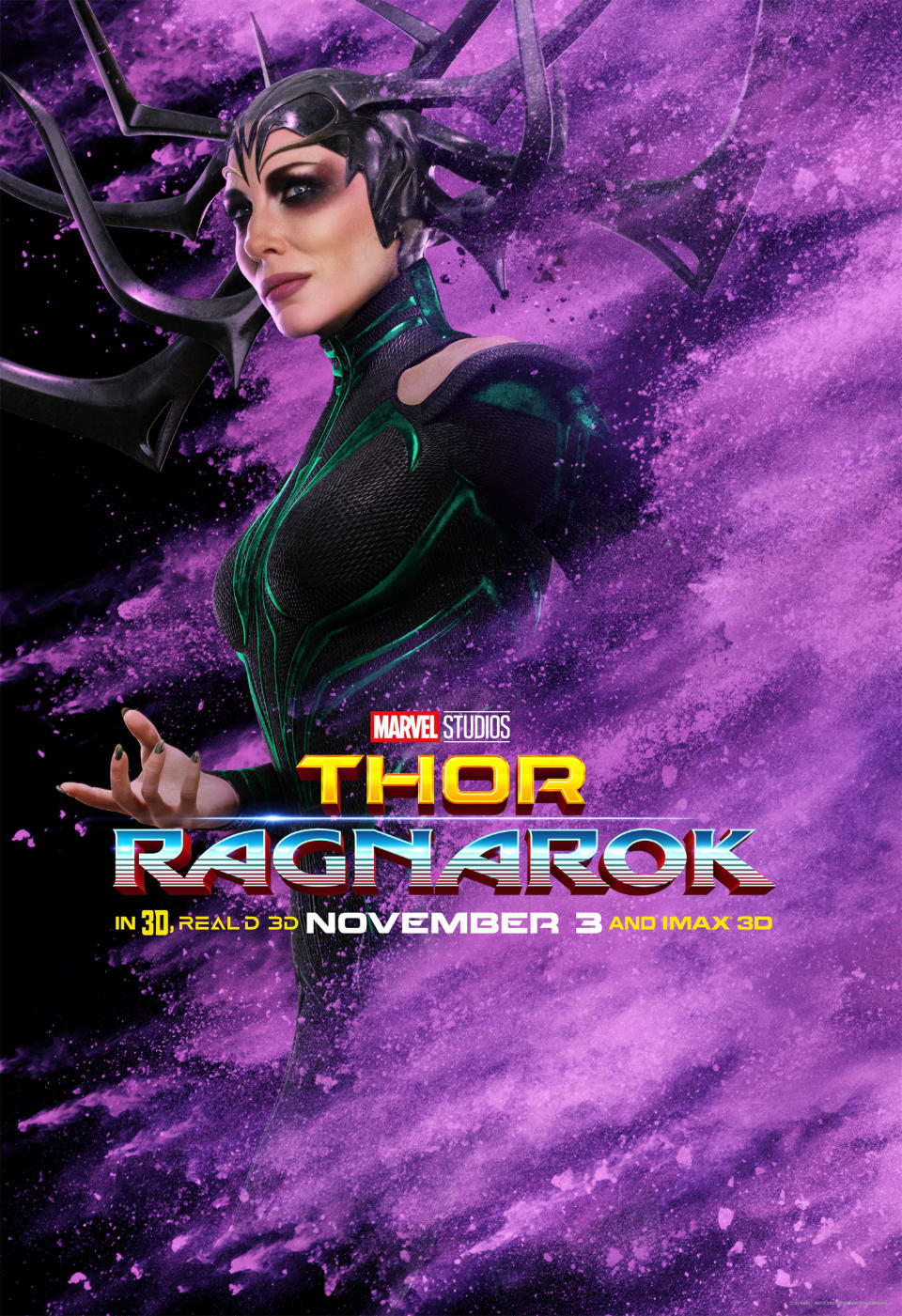 <i>Thor: Ragnarok</i> character poster: Hela