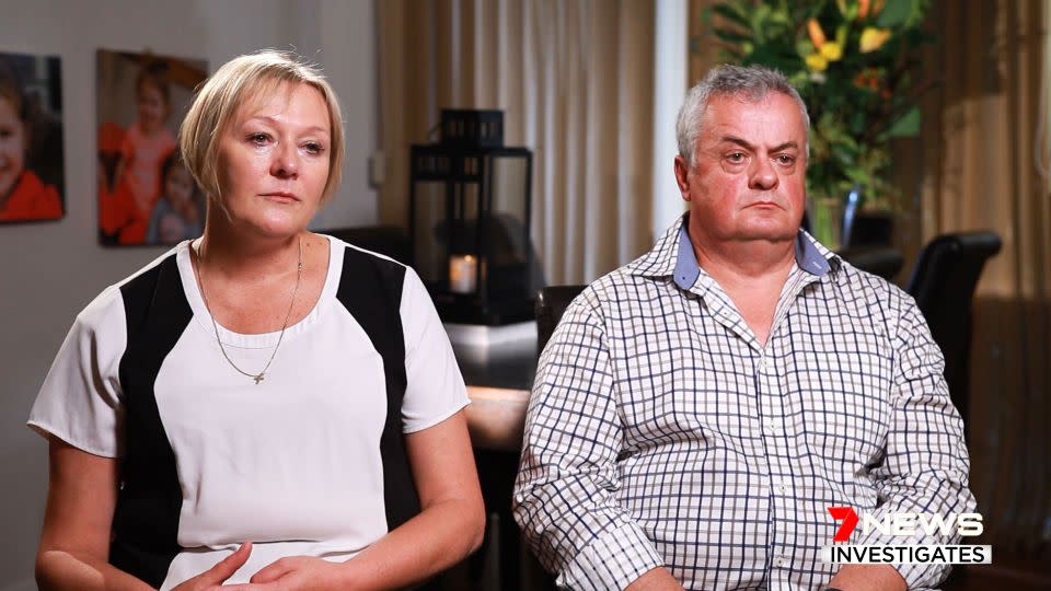Tears swell in my eyes as I recall speaking with Donna and Peter Lane (pictured) and asking them what it was like to lose a son in cold blood. Photo: 7 News