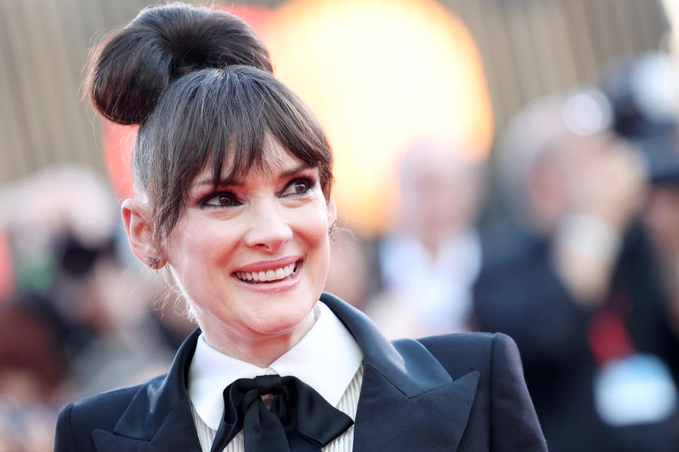 <p>Winona Ryder attend the red carpet for Beetlejuice Beetlejuice during the 81st Venice International Film Festival. ( Vittorio Zunino Celotto/Getty Images)</p>
