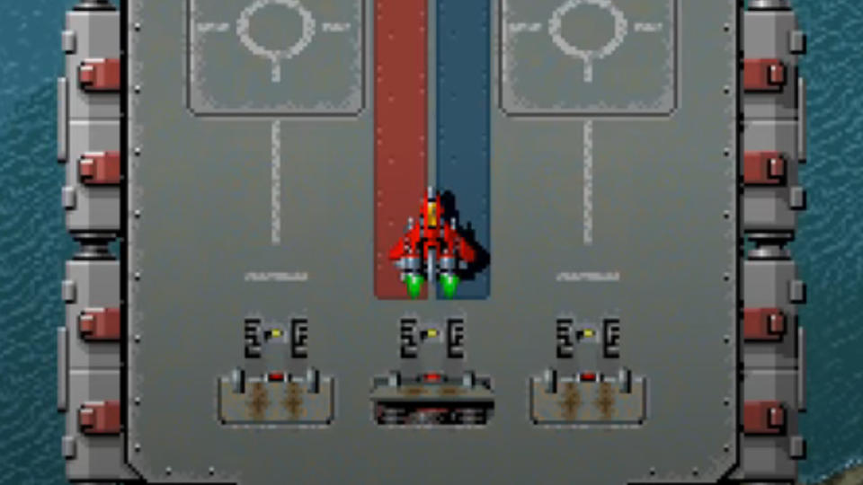A  screenshot from Raiden