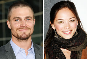 Stephen Amell, Kristin Kreuk  | Photo Credits: Jason LaVeris/FilmMagic, Paul Archuleta/FilmMagic