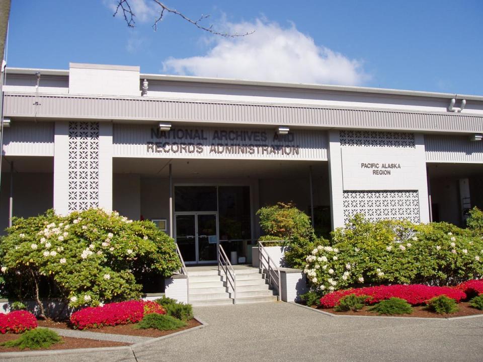 National Archives and Records Seattle office. Photo by: National Archives and Records Administration.