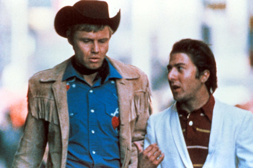 Jon Voight and Dustin Hoffman star in the 1969 Best Picture winner, 'Midnight Cowboy' (Photo: Courtesy Everett Collection)