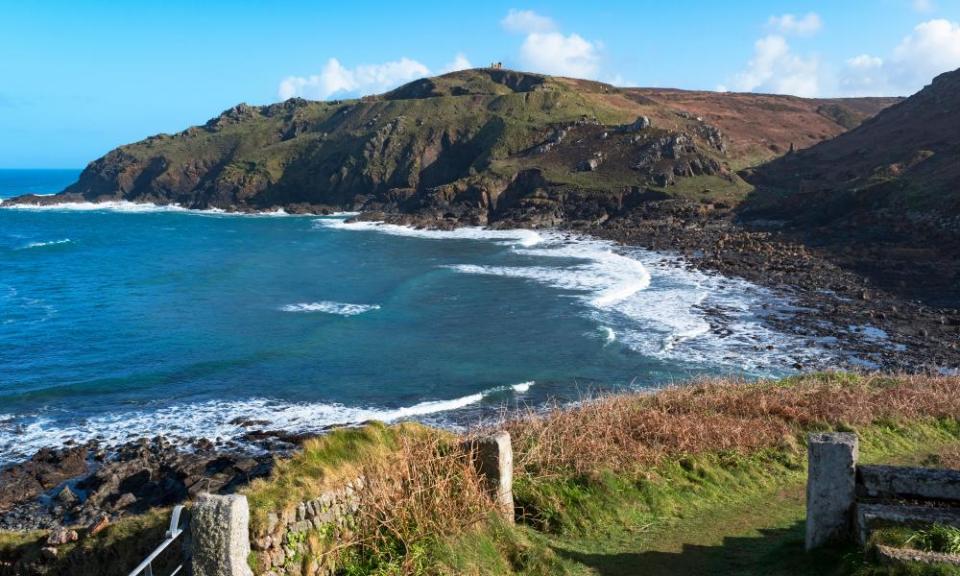 porthledden cove near st.just, cape cornwall