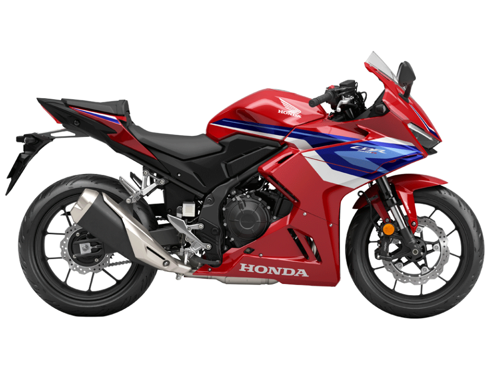 Honda CBR500R車色GP紅。圖片來源：honda
