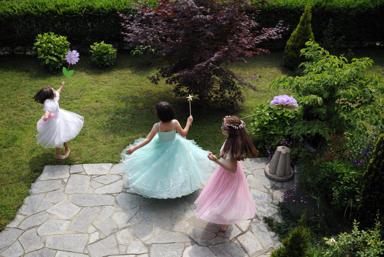 Girls who loved pretty princess culture as little ones doesn't preclude them from becoming feminists, a small new study has found. (Photo: Getty Images)