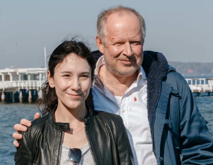 Für Sibel Kekilli war es der letzte Tatort, für Axel Milberg geht es im Herbst weiter. (Bild: dpa)