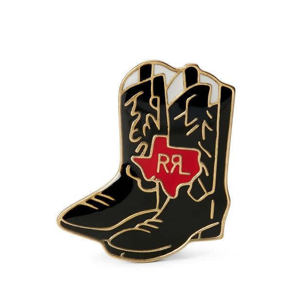 Cowboy Boot Enameled Pin