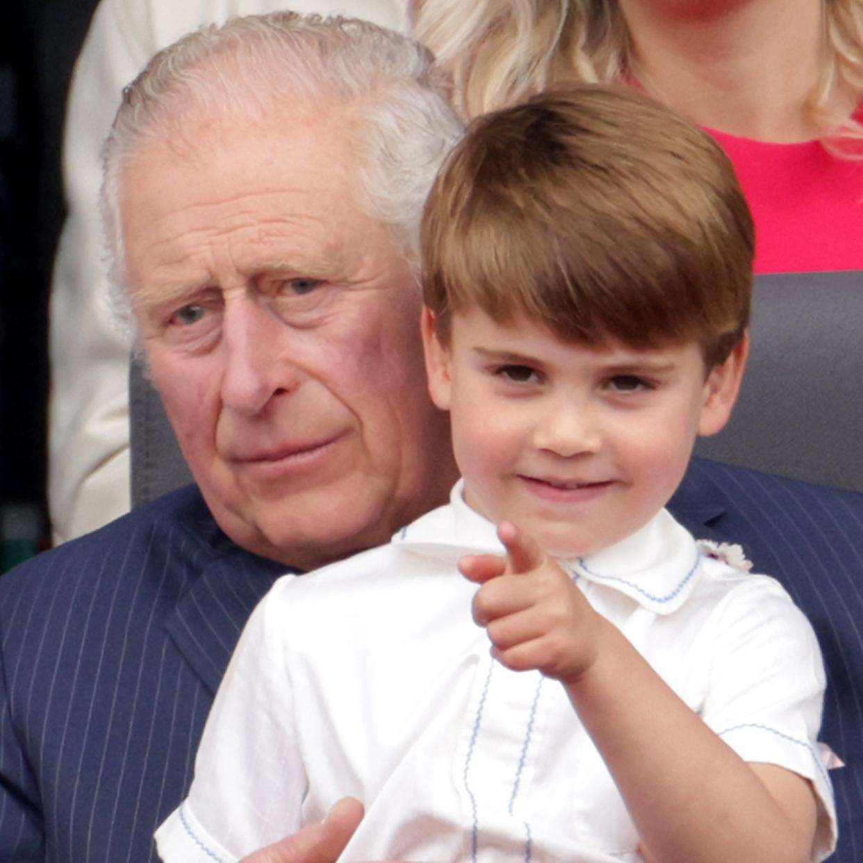  King Charles and Prince Louis at the Platinum Jubilee 