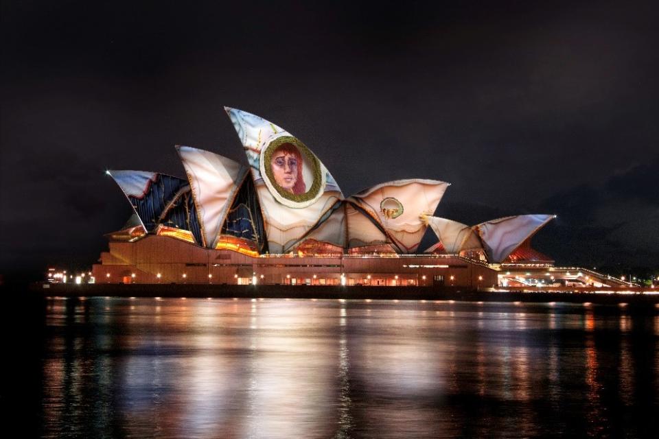 ▲阿奇博爾德獎得主Julia Gutman的作品，將點亮雪梨歌劇院。（圖片來源：新南威爾士州旅遊局）