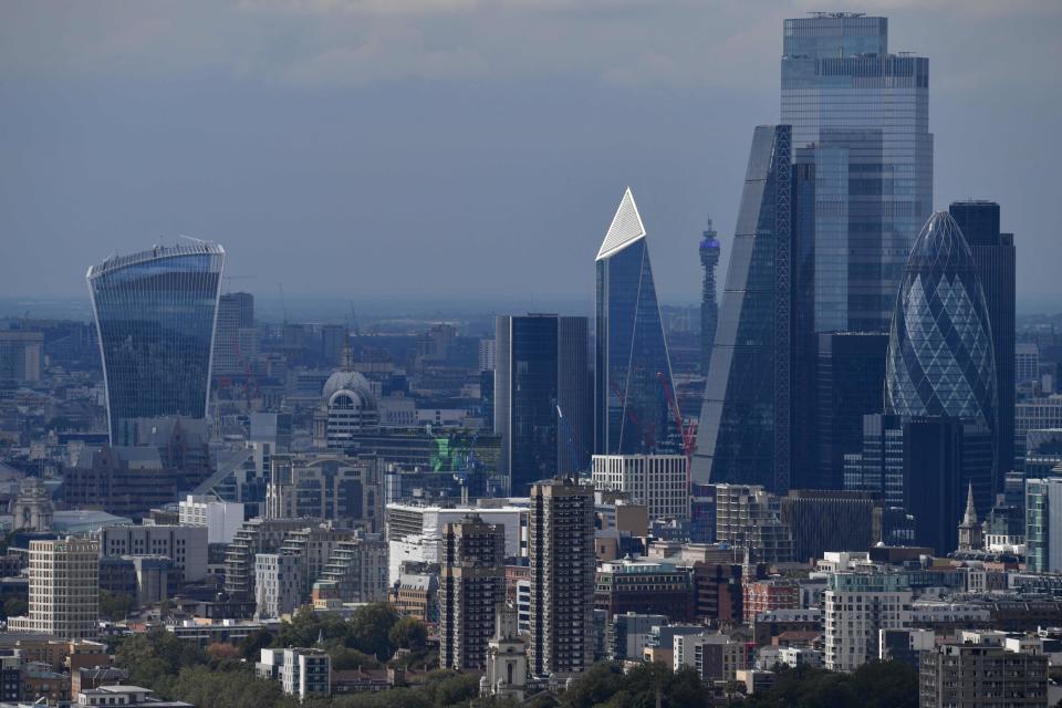Investors agreed a number of City office deals in May 2021 (AFP via Getty Images)