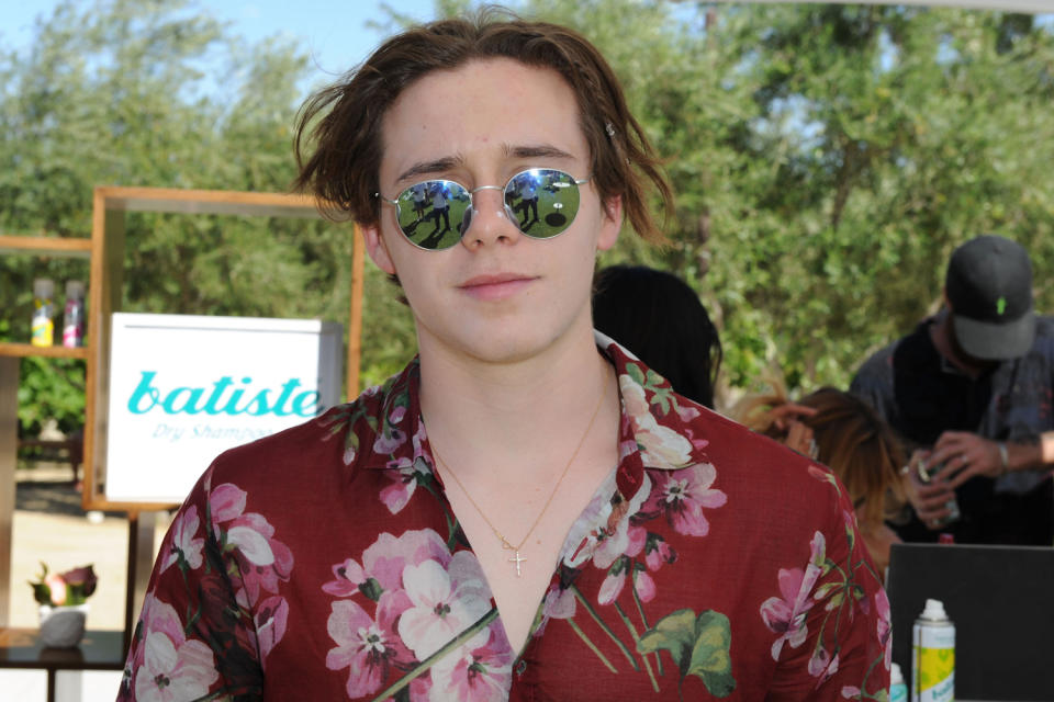 Fresher? Brooklyn Beckham is set to study photography at university: Joshua Blanchard/Getty