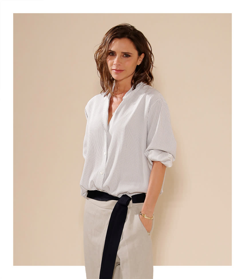 Victoria Beckham is releasing a collection with Target. (Photo: Getty Images)