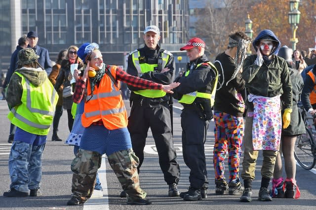 Rebellion Day environmental protest