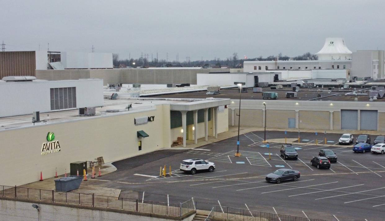 Avita Hospital now populates space on both the north and south ends of the Richland Mall.