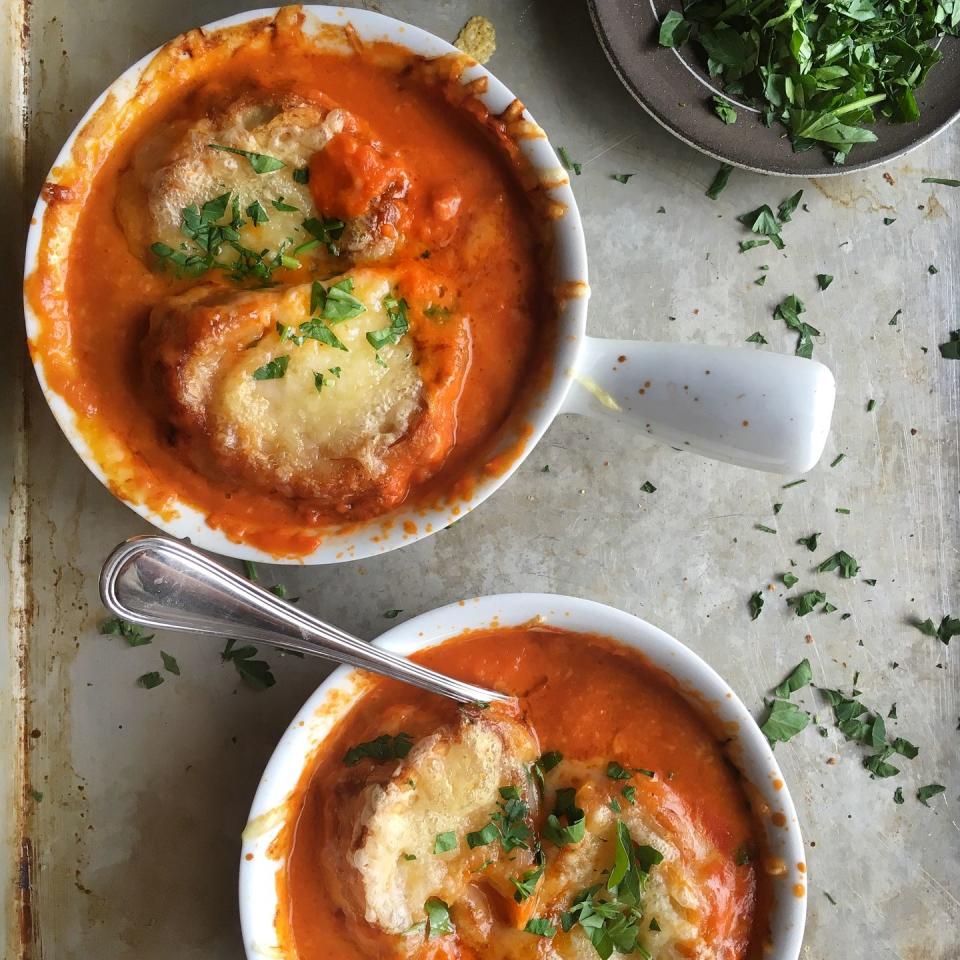 Cheesy Tomato Soup