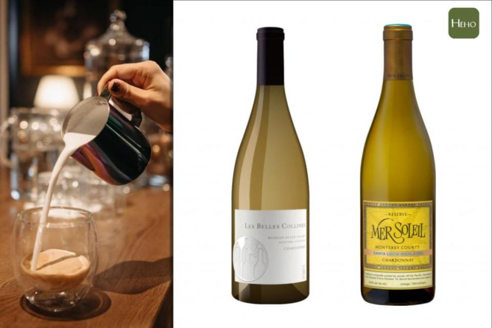 （左起）美麗山丘俄羅斯河谷夏多內白酒<br>Les Belles Collines Russian River Valley Chardonnay / Chardonnay / NT$1,080<br>太陽海酒莊精選夏多內白酒<br>Mer Soleil Reserve Chardonnay / Chardonnay / NT$2,230