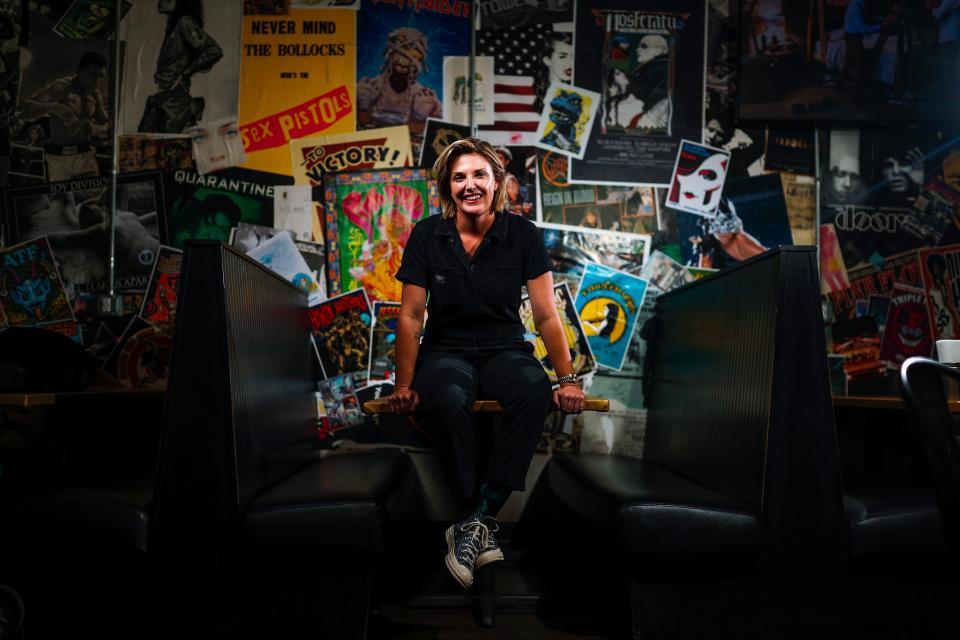 Rachel Cope, of 84 Hospitality, is pictured at Empire Slice House in Oklahoma City. Cope's team recently opened a second Burger Punk location in the Britton District.