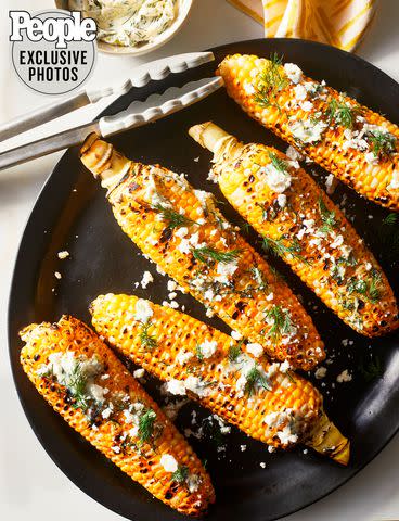 Jennifer Causey Matt Moore's Grilled Corn with Dill Butter and Feta