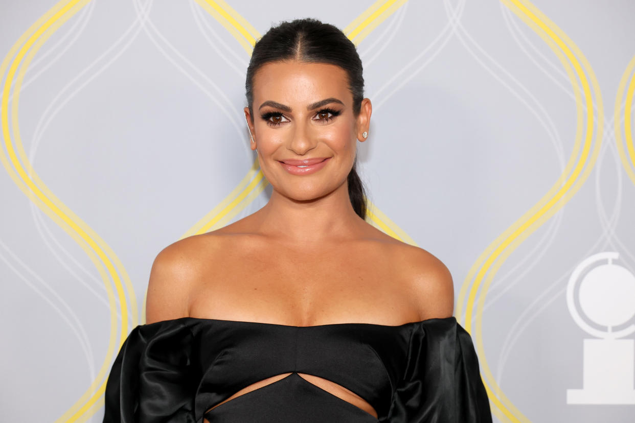 Actress Lea Michele is poking fun at the rumor that she doesn't know how to read or write. (Photo: Dia Dipasupil/Getty Images)