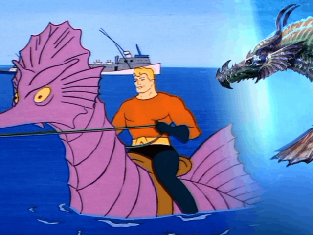 Aquaman' Made His Dumb Seahorse Badass. No, Seriously.