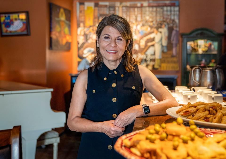 Dina Rubio, co-owner of Don Ramon Restaurant in West Palm Beach, is also the founder and chair of the city's Latin Quarter project.