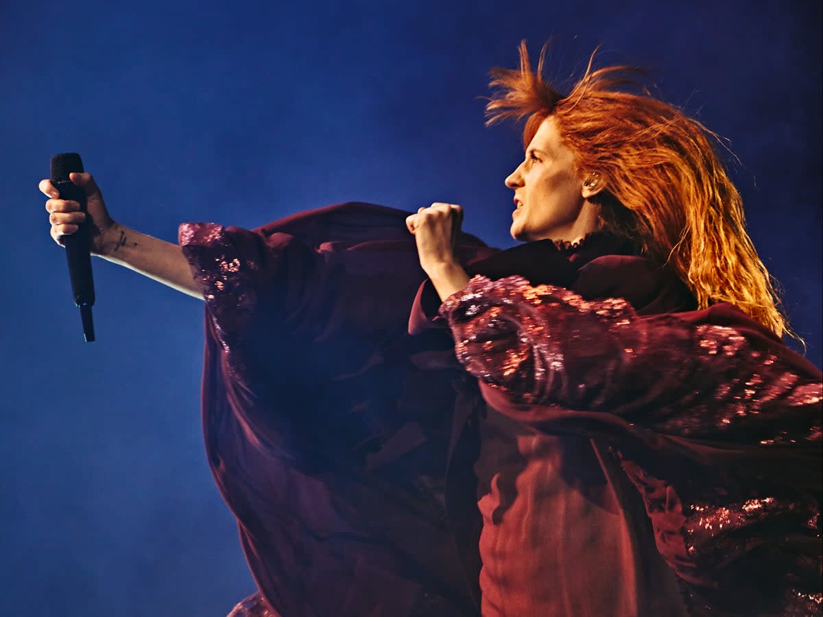 Florence and the Machine on stage at Mad Cool (Andres Iglesias)